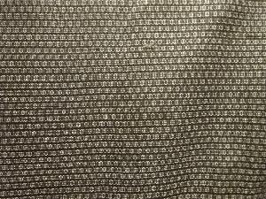 アンティーク　抽象模様織出し本場泥大島紬男物着物